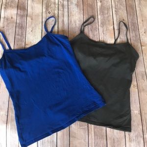 {Victoria’s Secret} Royal Blue Grey Bra Top Camis